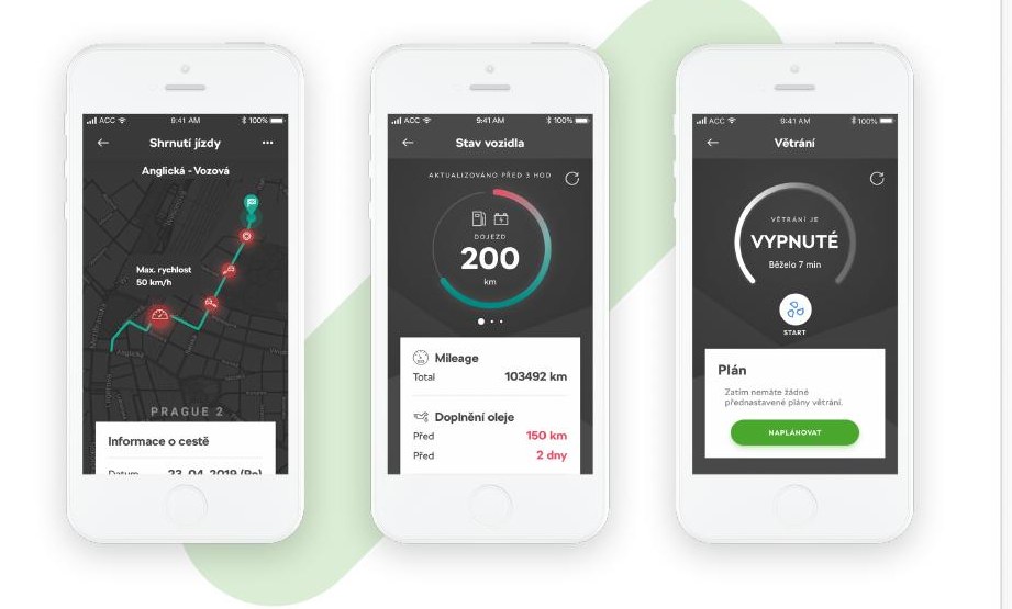 Ukázka řešení MyŠKODA Platform pro ŠKODA AUTO a.s.