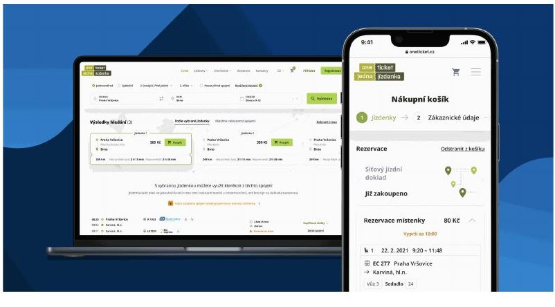 Ukázka řešení OneTicket – Systém jednotného tarifu pro CENDIS